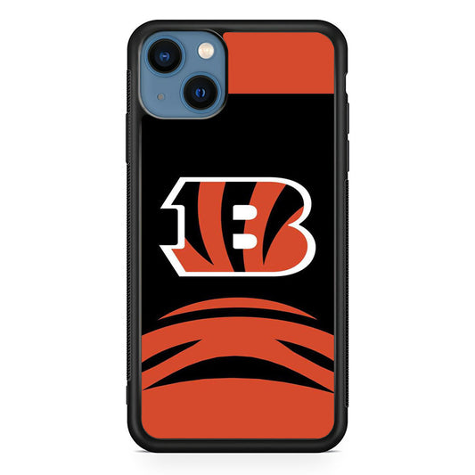 AFC Cincinnati Bengals Black Orange iPhone 15 Case