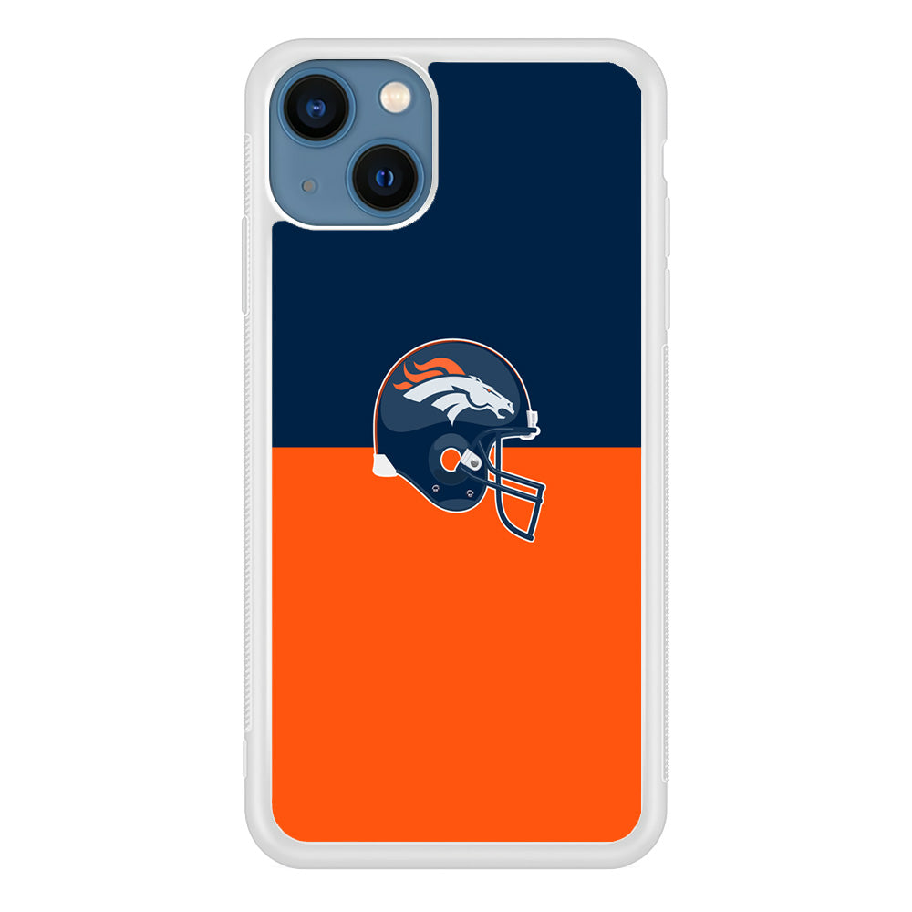 AFC Denver Broncos Helmet iPhone 14 Plus Case