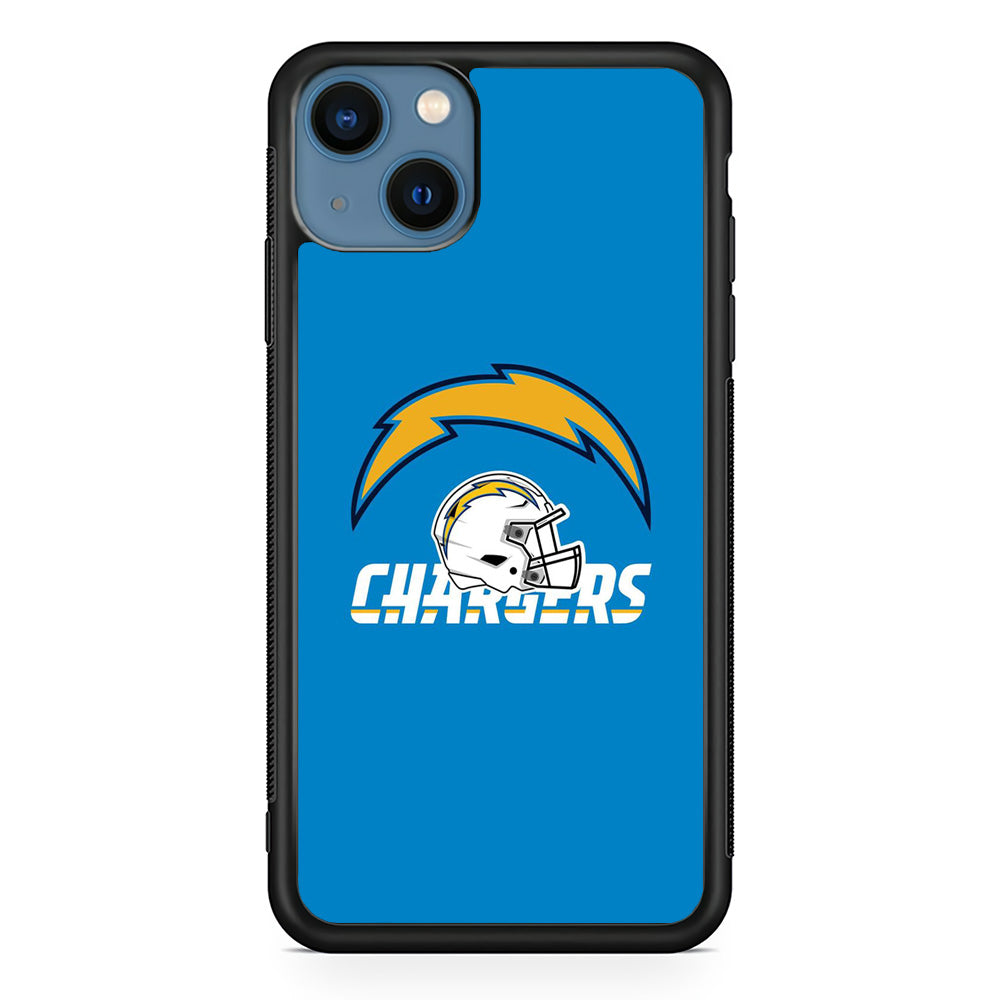 AFC Los Angeles Chargers Helmet iPhone 14 Plus Case