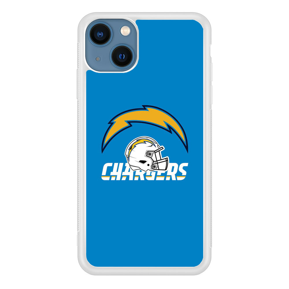 AFC Los Angeles Chargers Helmet iPhone 14 Plus Case