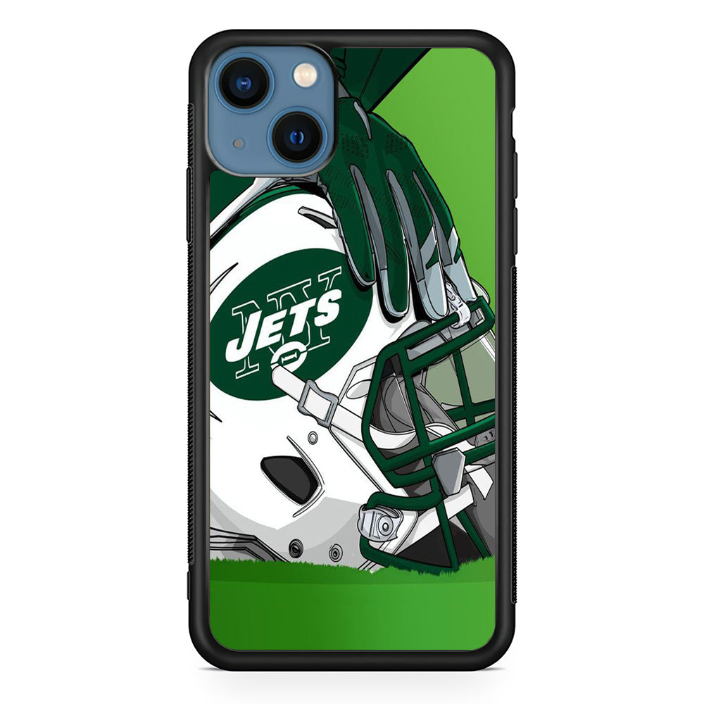 AFC New York Jets Helmet iPhone 14 Plus Case