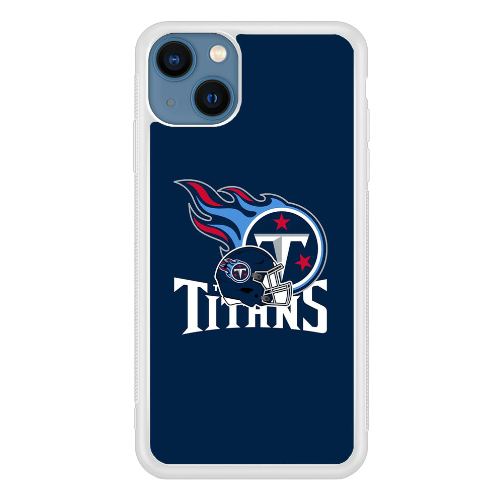 AFC Tennessee Titans Logo Helmet iPhone 14 Plus Case