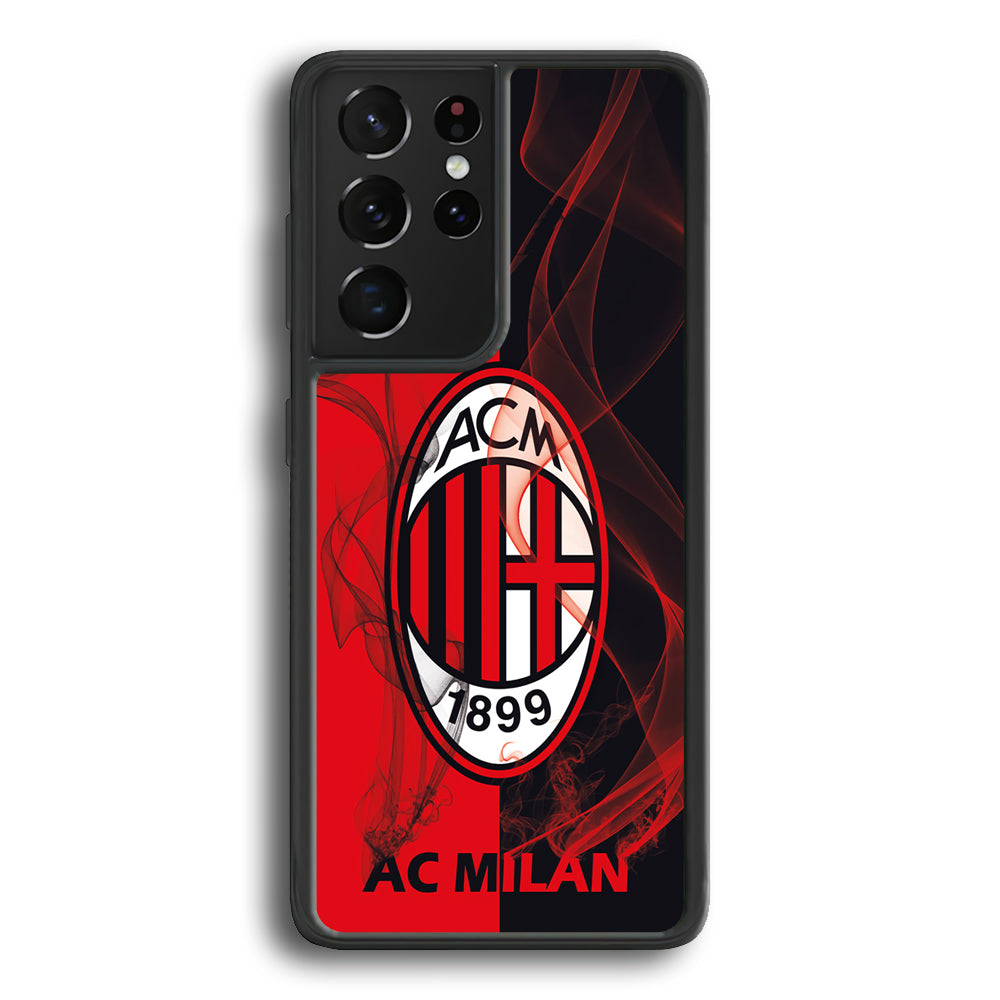 Ac Milan Art Of Logo Samsung Galaxy S21 Ultra Case - Ezzystore