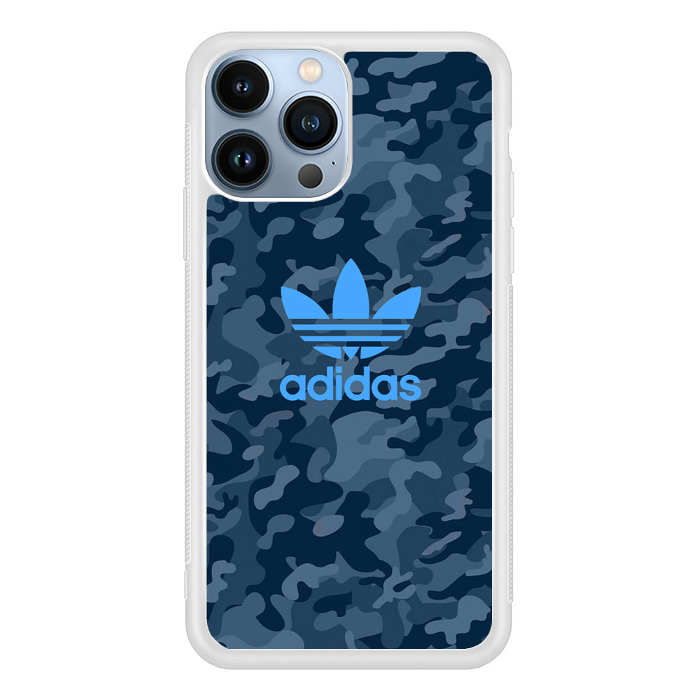 Adidas Blue Camo iPhone 14 Pro Case