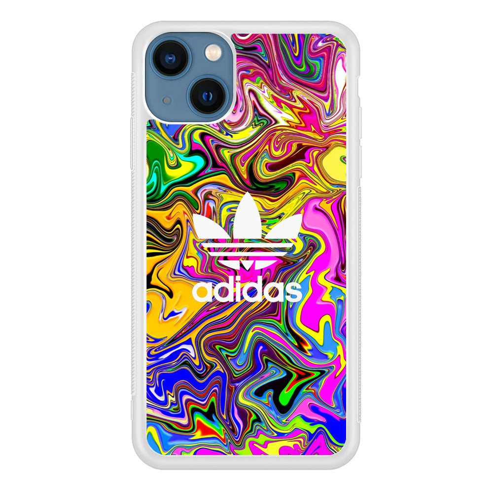 Adidas Liquid Color Melt iPhone 14 Case