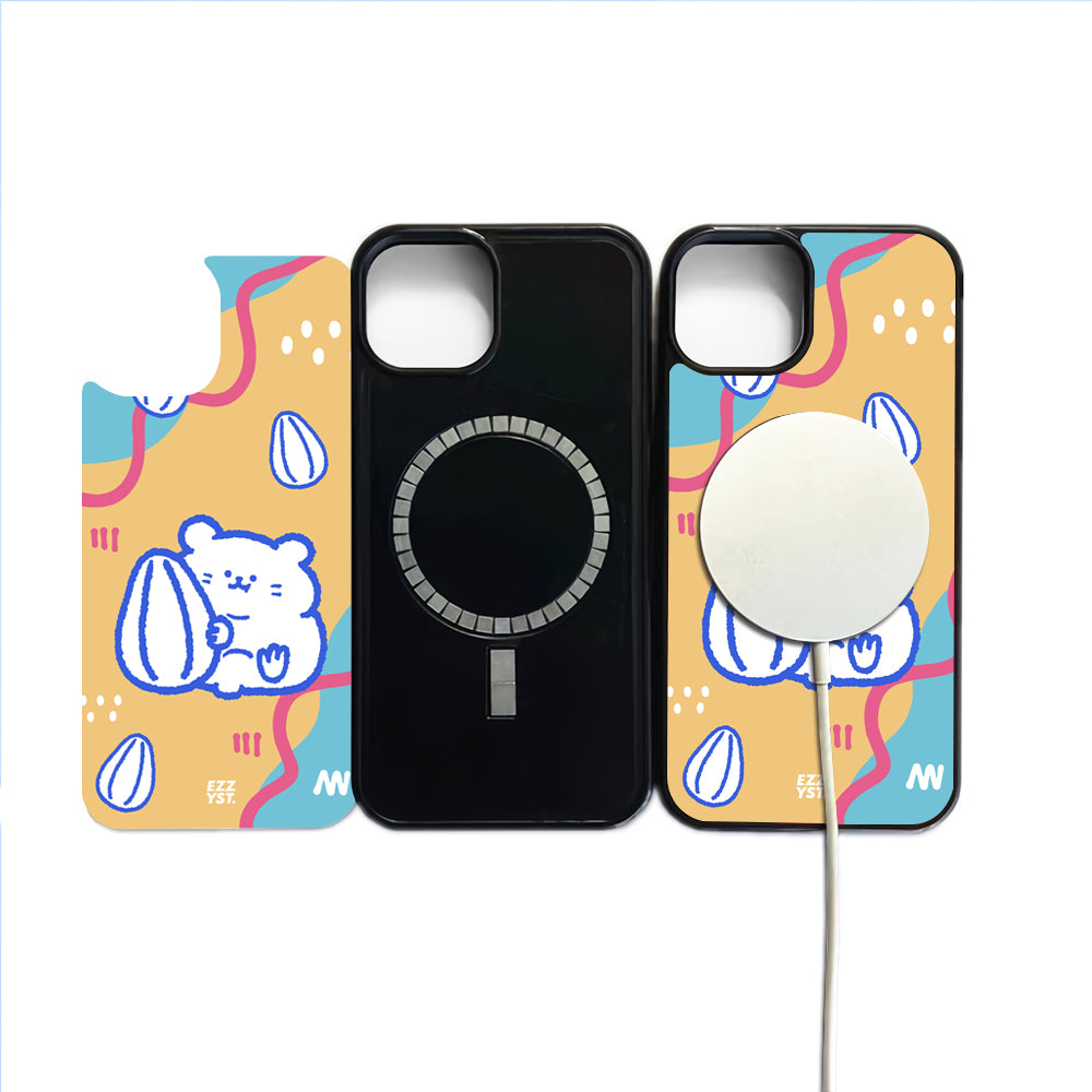 Adorable Pets Big Sunflower Seed Magsafe iPhone Case