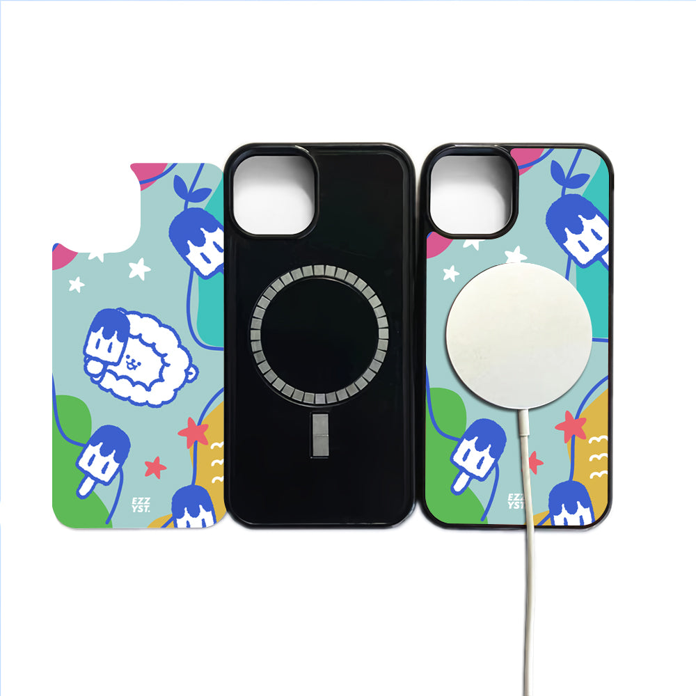 Adorable Pets Fresh with Big Ice Sticks Magsafe iPhone Case