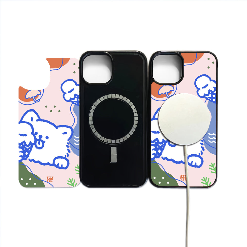 Adorable Pets Ice Cone on a Hot Day Magsafe iPhone Case