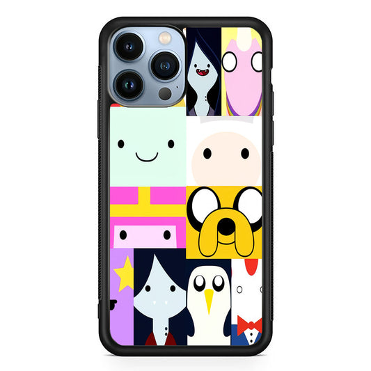 Adventure Time Character Collage iPhone 15 Pro Max Case