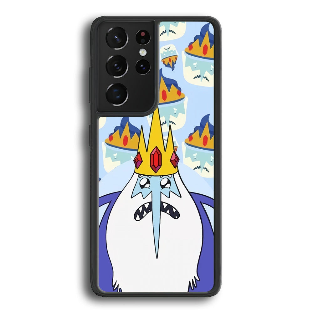 Adventure Time Ice King Character Samsung Galaxy S22 Ultra Case - Ezzystore