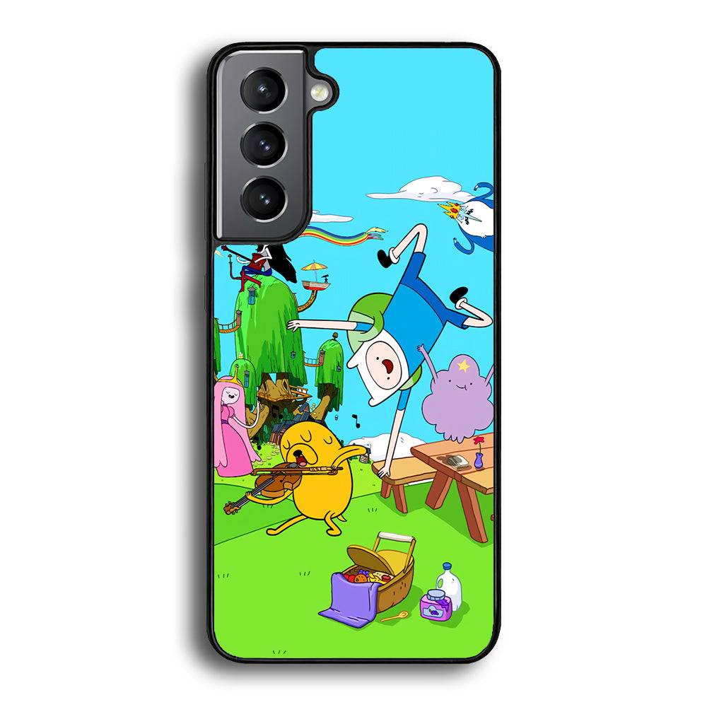 Adventure Time Jamming Session Samsung Galaxy S21 Plus Case - Ezzystore