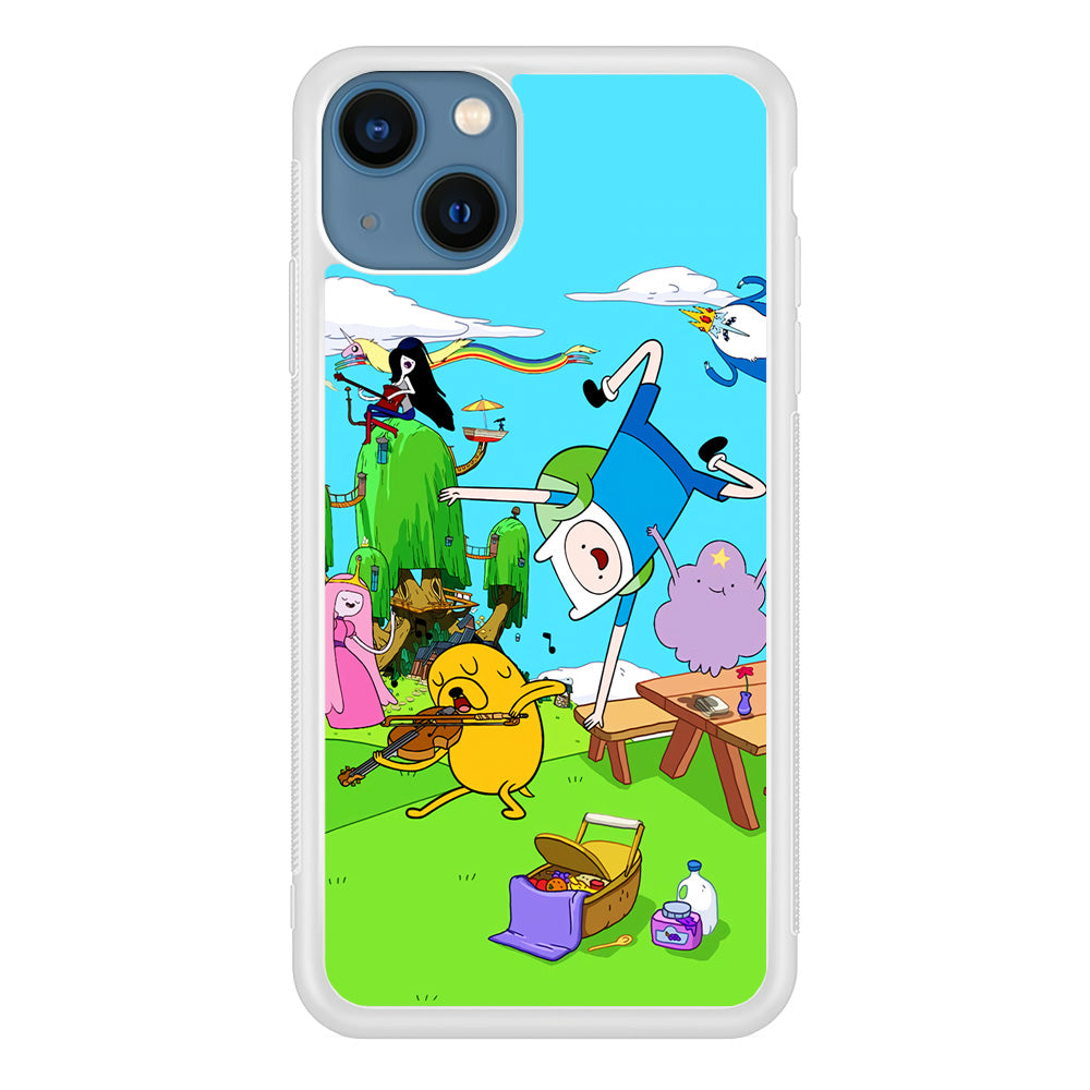 Adventure Time Jamming Session iPhone 13 Case
