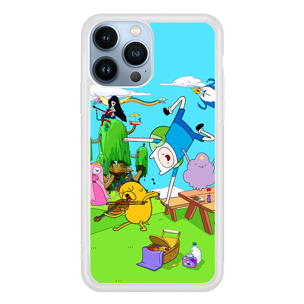 Adventure Time Jamming Session iPhone 13 Pro Case