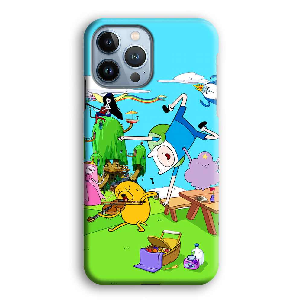 Adventure Time Jamming Session iPhone 13 Pro Case