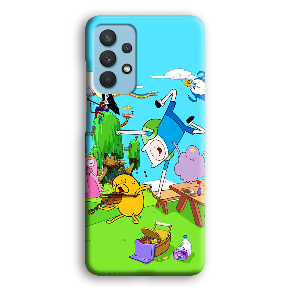 Adventure Time Jamming Session Samsung Galaxy A32 Case