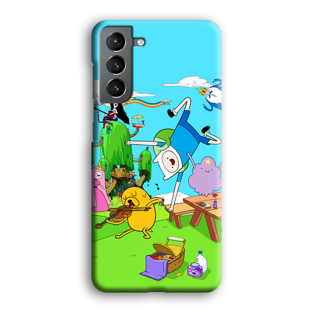 Adventure Time Jamming Session Samsung Galaxy S21 Case