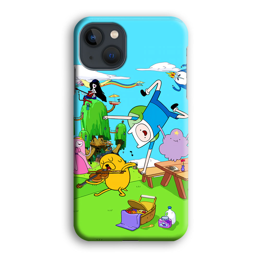 Adventure Time Jamming Session iPhone 13 Case