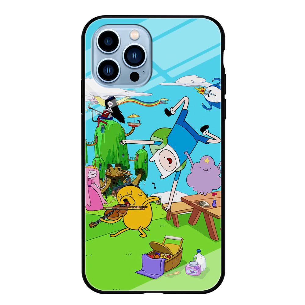 Adventure Time Jamming Session iPhone 15 Pro Case