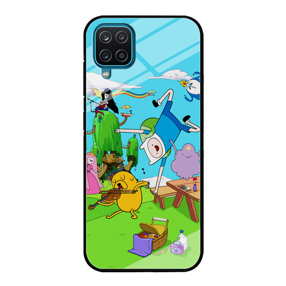 Adventure Time Jamming Session Samsung Galaxy A12 Case