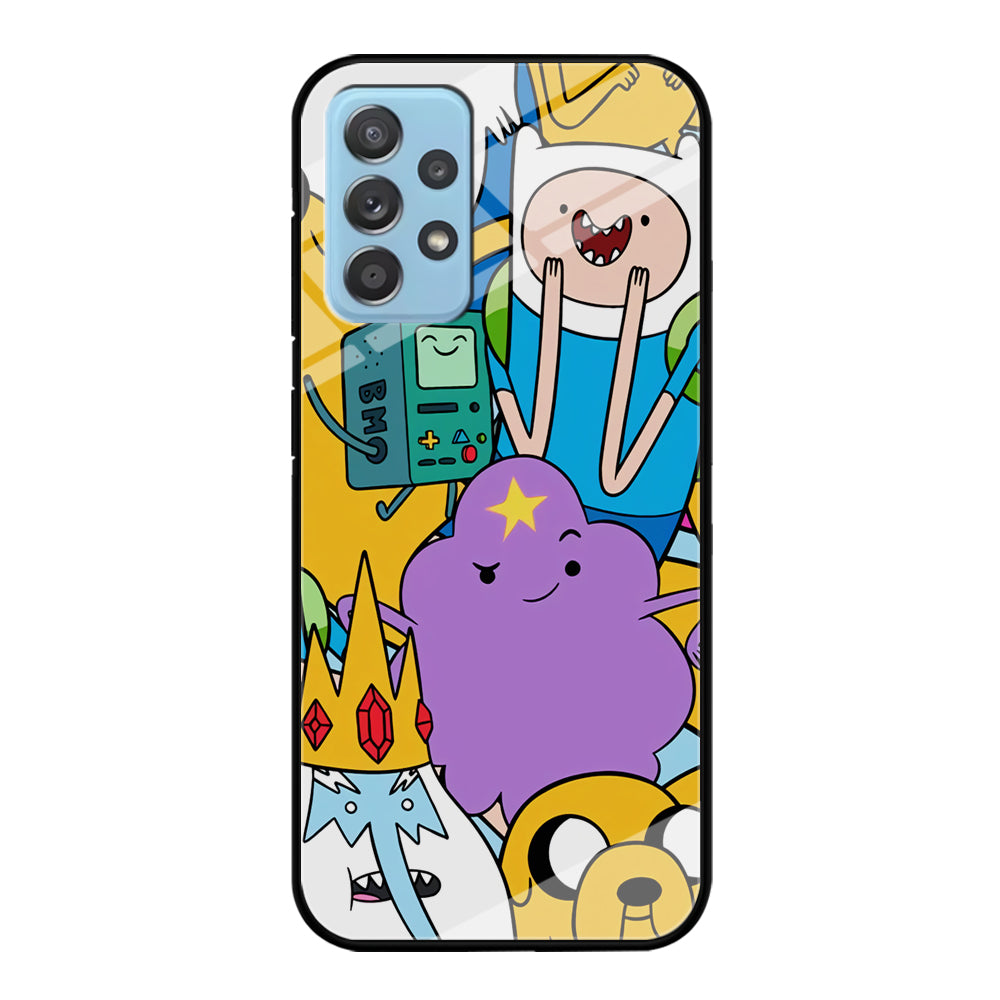 Adventure Time Moment Of Quality Time Samsung Galaxy A72 Case