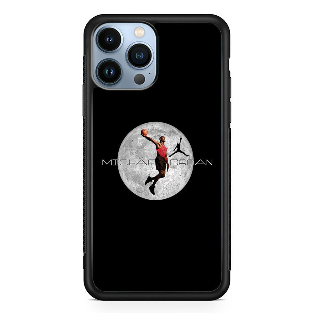 Air Jordan Flying On The Moon iPhone 15 Pro Case