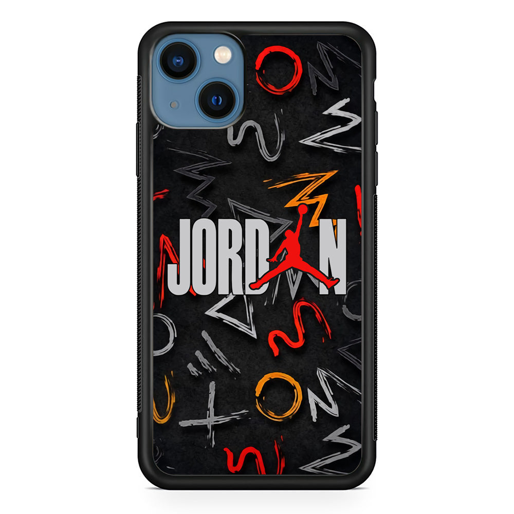 Air Jordan Mix Shape iPhone 15 Case