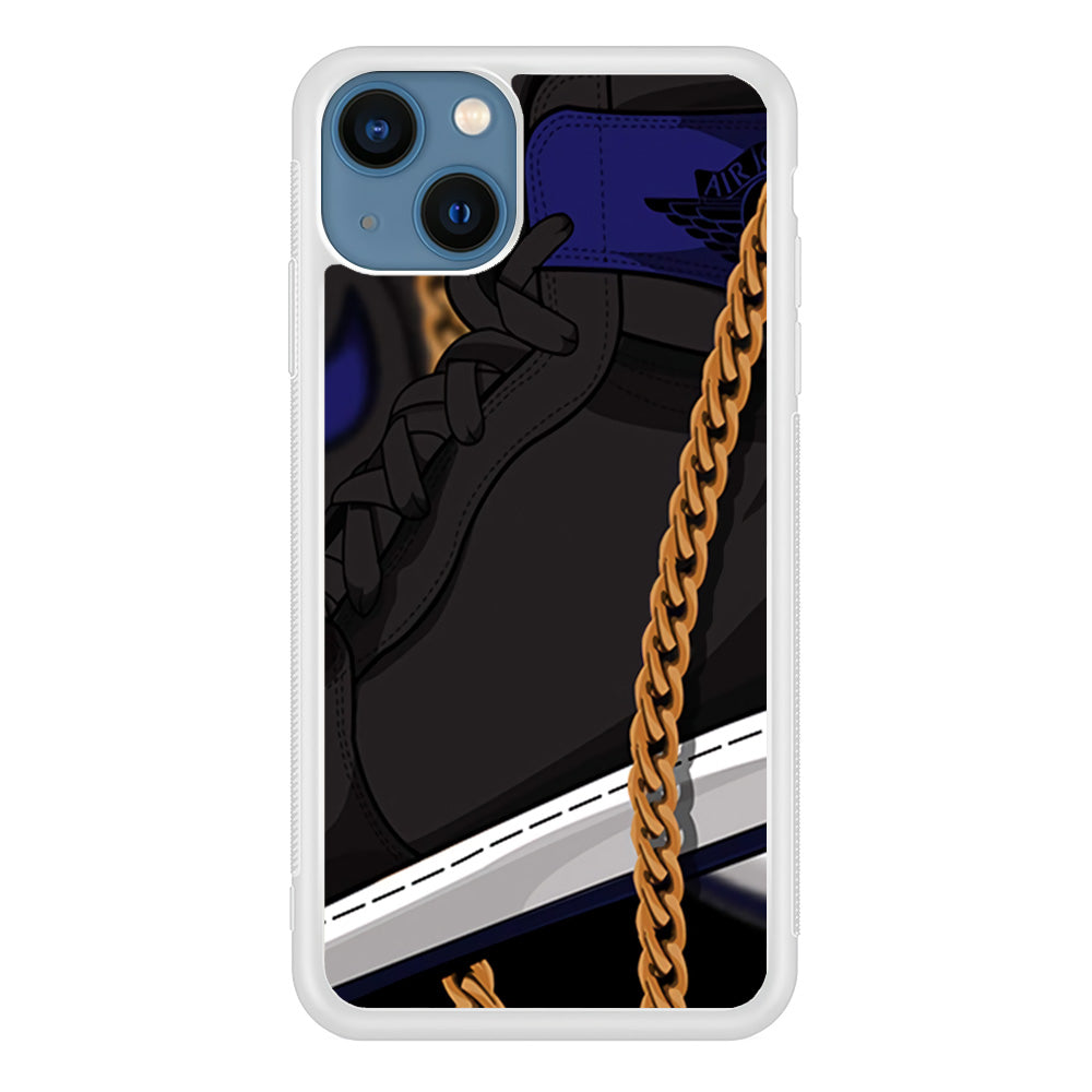 Air Jordan Shoes Grey iPhone 14 Case