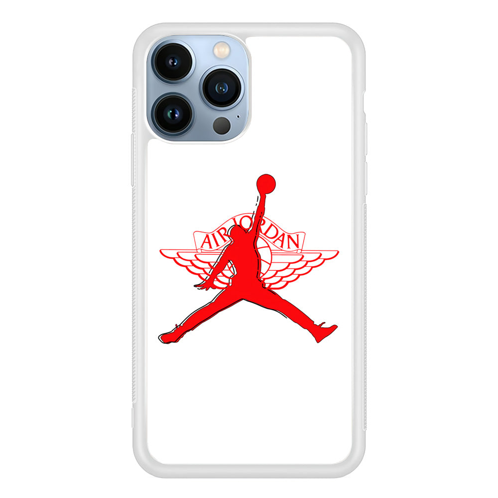 Air Jordan Symbol Emblem iPhone 15 Pro Max Case