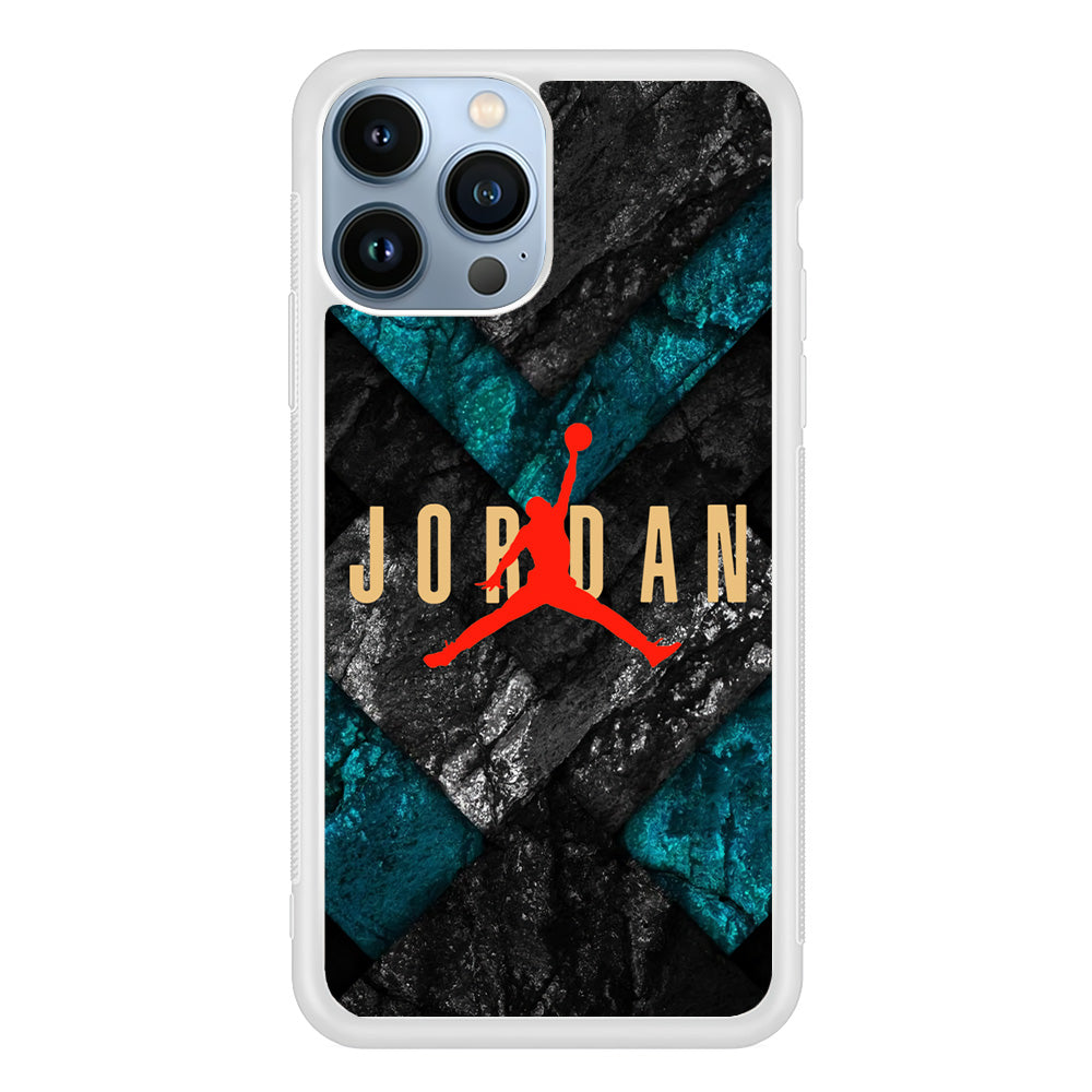 Air Jordan Tosca Grey Combination Marble iPhone 15 Pro Case