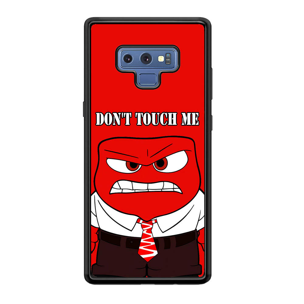 Angry Inside Out Don't Touch Me Samsung Galaxy Note 9 Case