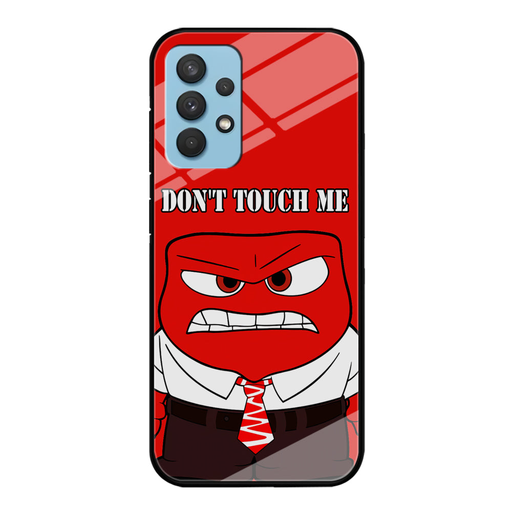 Angry Inside Out Don't Touch Me Samsung Galaxy A32 Case