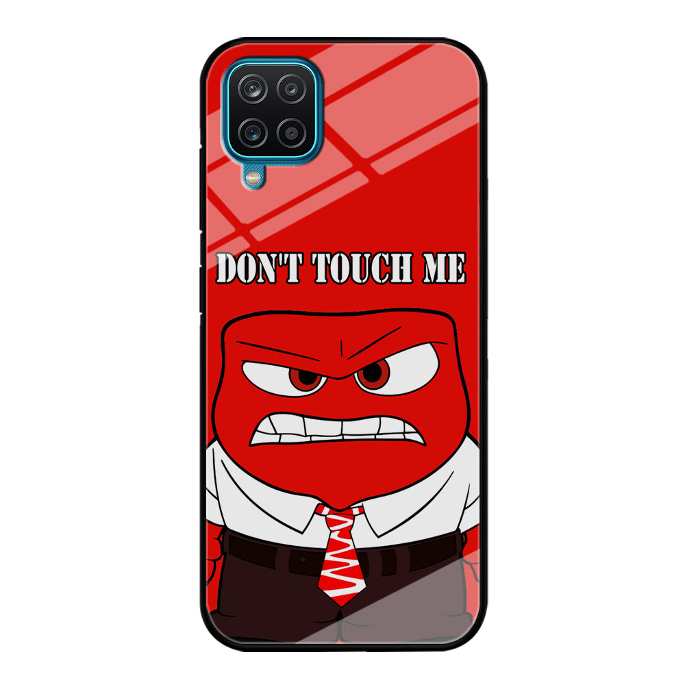 Angry Inside Out Don't Touch Me Samsung Galaxy A12 Case