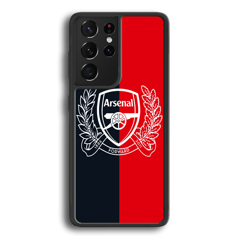 Arsenal Pride Of Emblem Samsung Galaxy S21 Ultra Case - Ezzystore