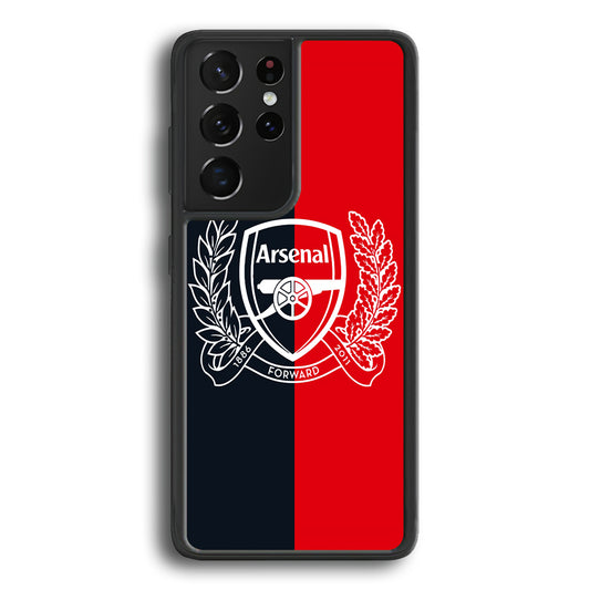 Arsenal Pride Of Emblem Samsung Galaxy S21 Ultra Case - Ezzystore