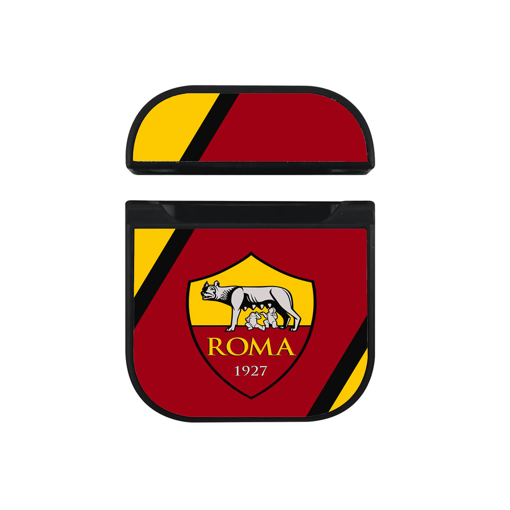 As Roma Serie A Hard Plastic Case Cover For Apple Airpods