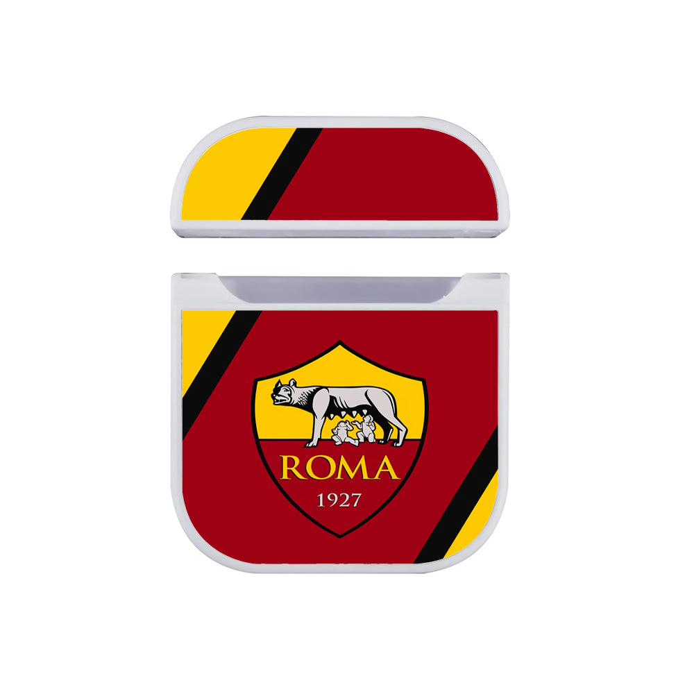 As Roma Serie A Hard Plastic Case Cover For Apple Airpods
