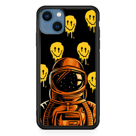 Astronaut Emoji Smile iPhone 15 Plus Case