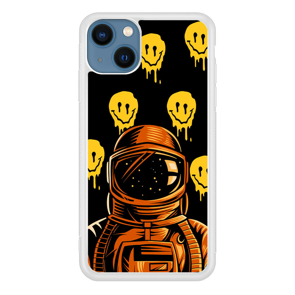 Astronaut Emoji Smile iPhone 14 Case