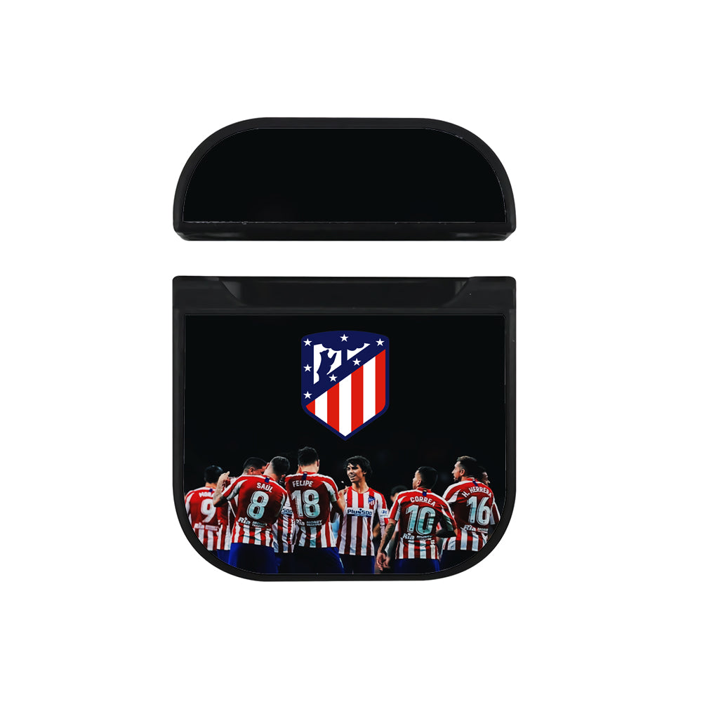 Atletico Madrid Squad Hard Plastic Case Cover For Apple Airpods