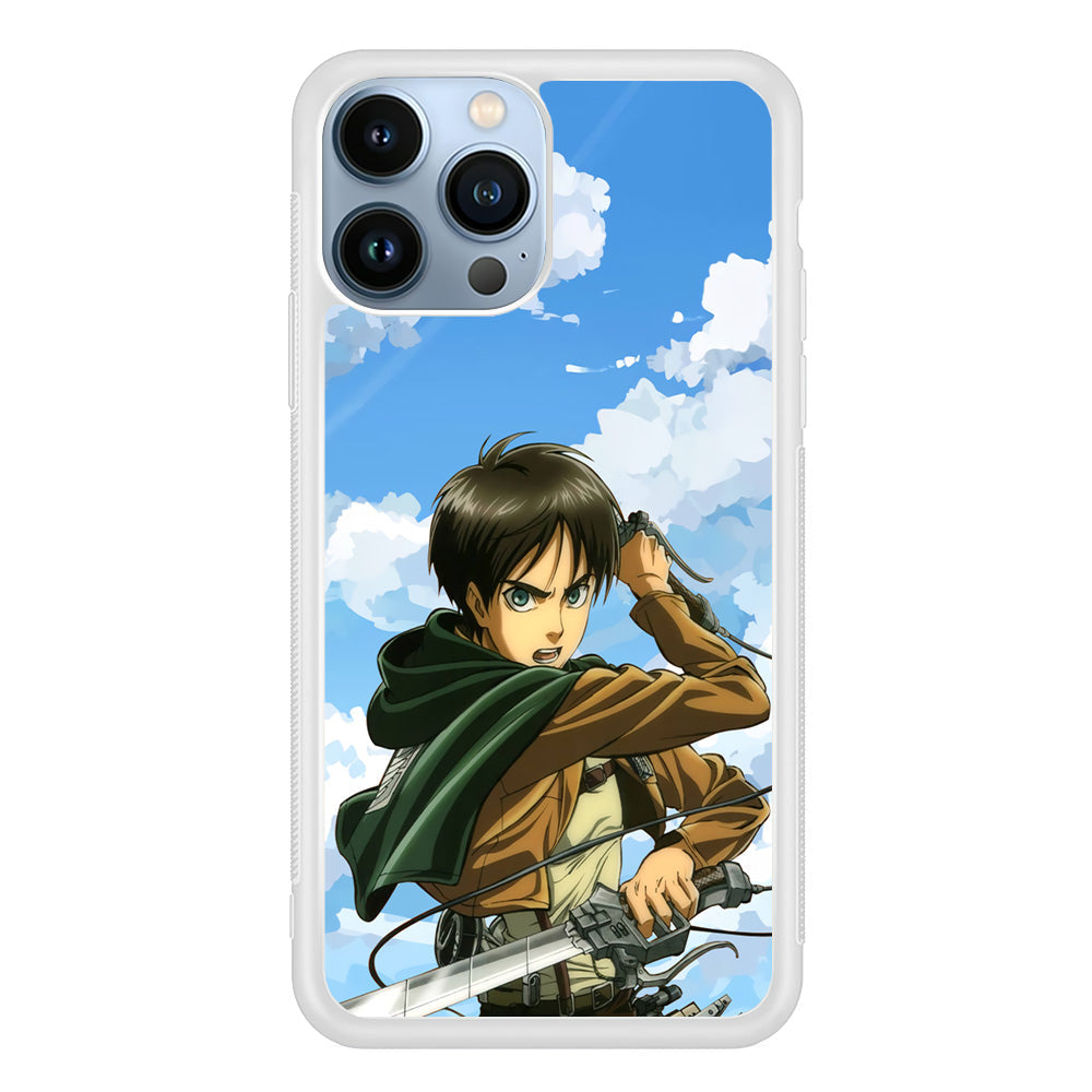 Attack on Titan Eren Jaeger iPhone 14 Pro Max Case