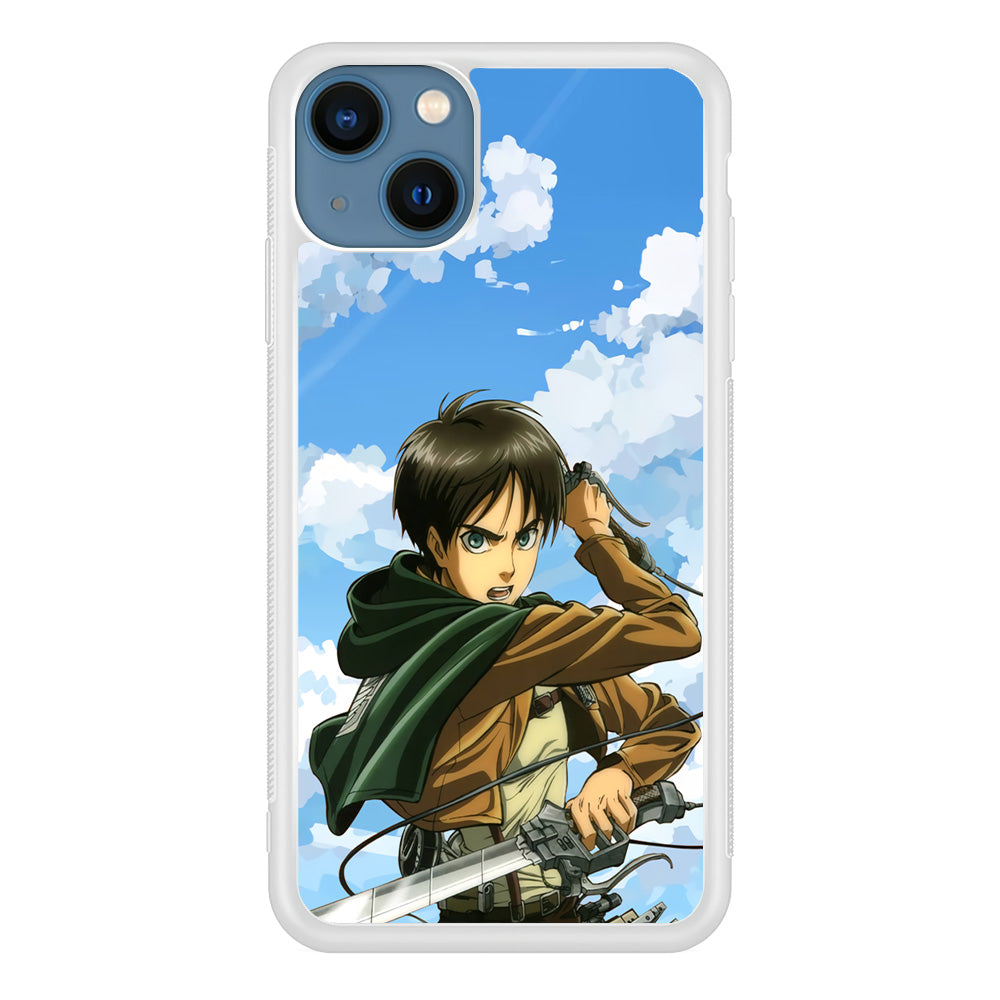 Attack on Titan Eren Jaeger iPhone 15 Case