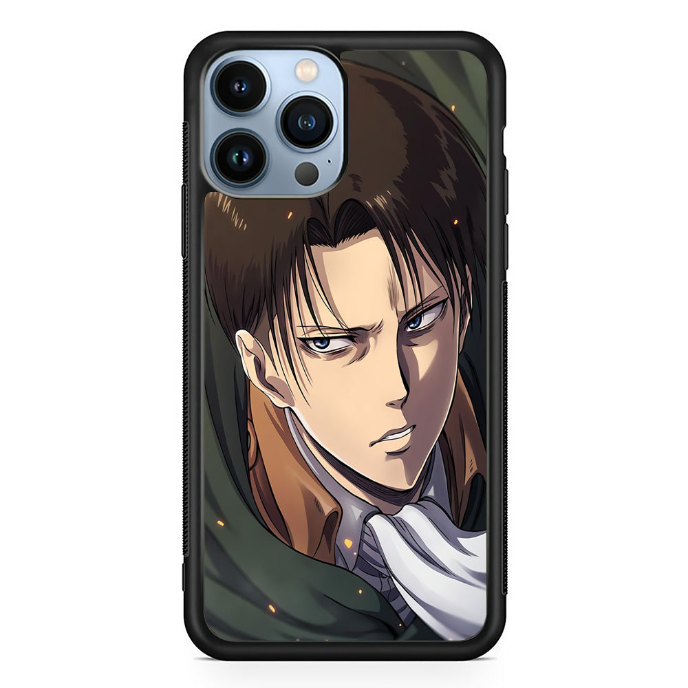 Attack on Titan Levi Face iPhone 14 Pro Max Case