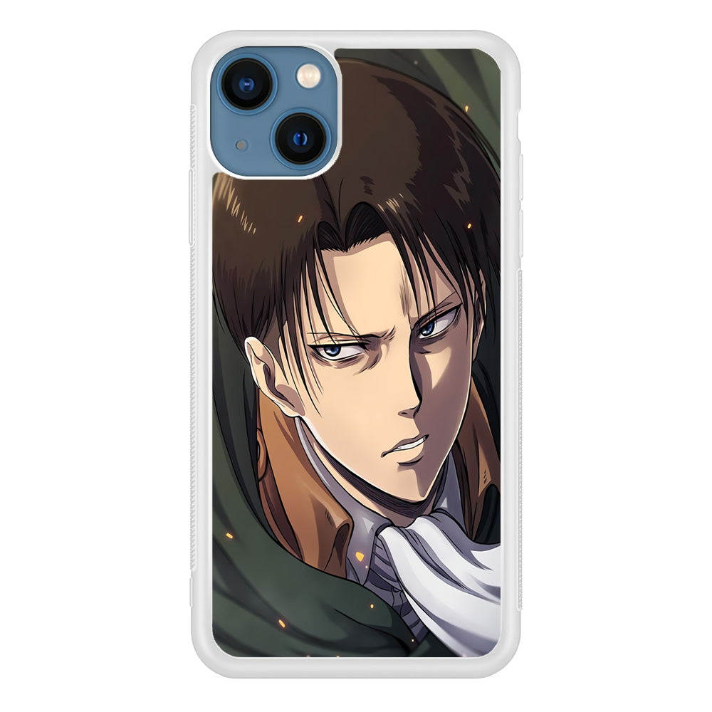 Attack on Titan Levi Face iPhone 14 Plus Case