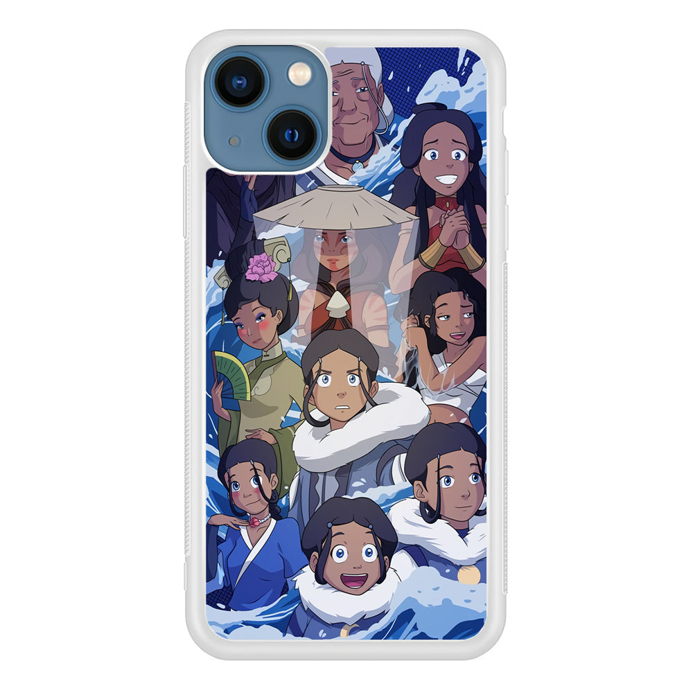 Avatar The Last Airbender Katara Transformation iPhone 15 Case