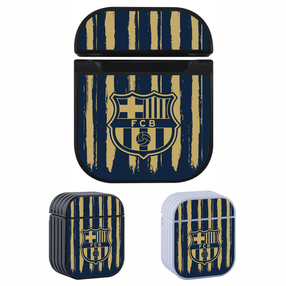 Barcelona Away Jersey Hard Plastic Case Cover For Apple Airpods