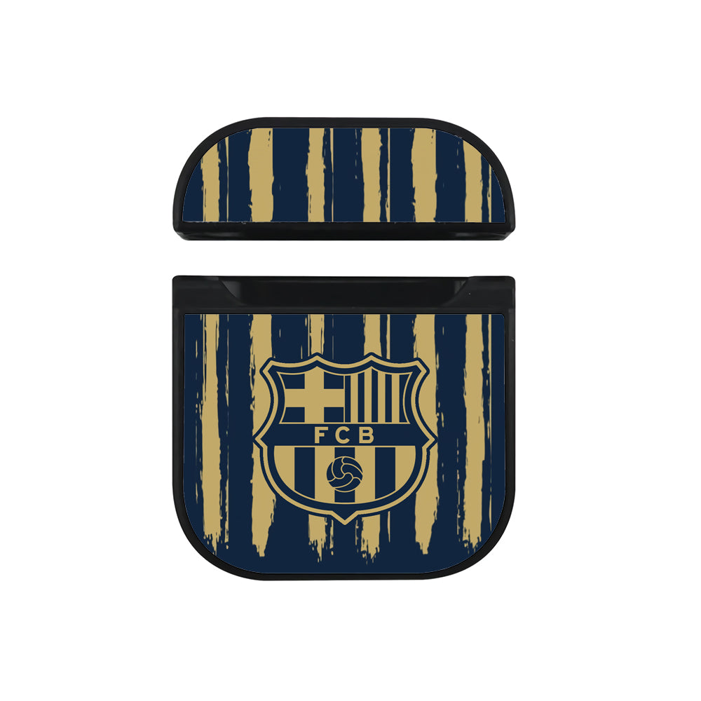 Barcelona Away Jersey Hard Plastic Case Cover For Apple Airpods
