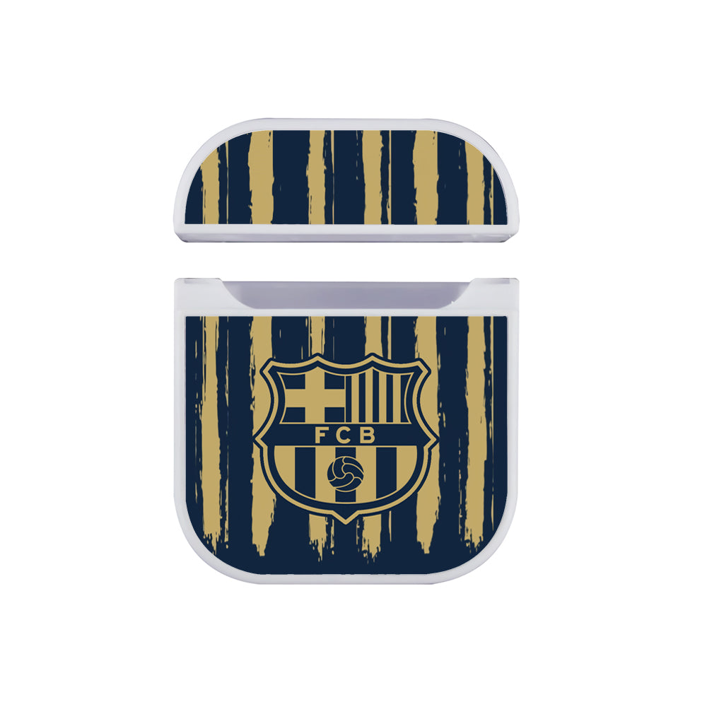 Barcelona Away Jersey Hard Plastic Case Cover For Apple Airpods