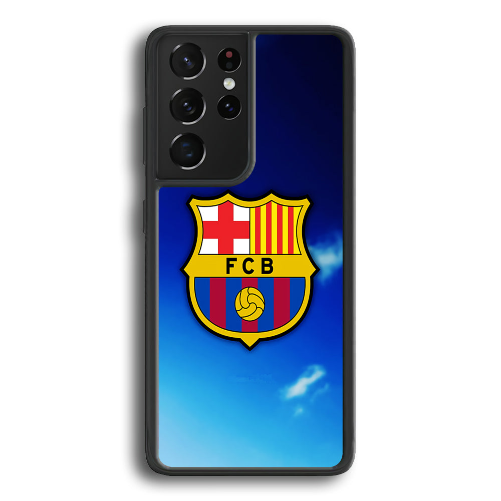 Barcelona FC Pride Emblem Samsung Galaxy S22 Ultra Case - Ezzystore