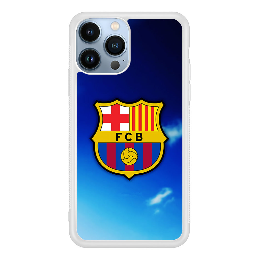 Barcelona FC Pride Emblem iPhone 14 Pro Case
