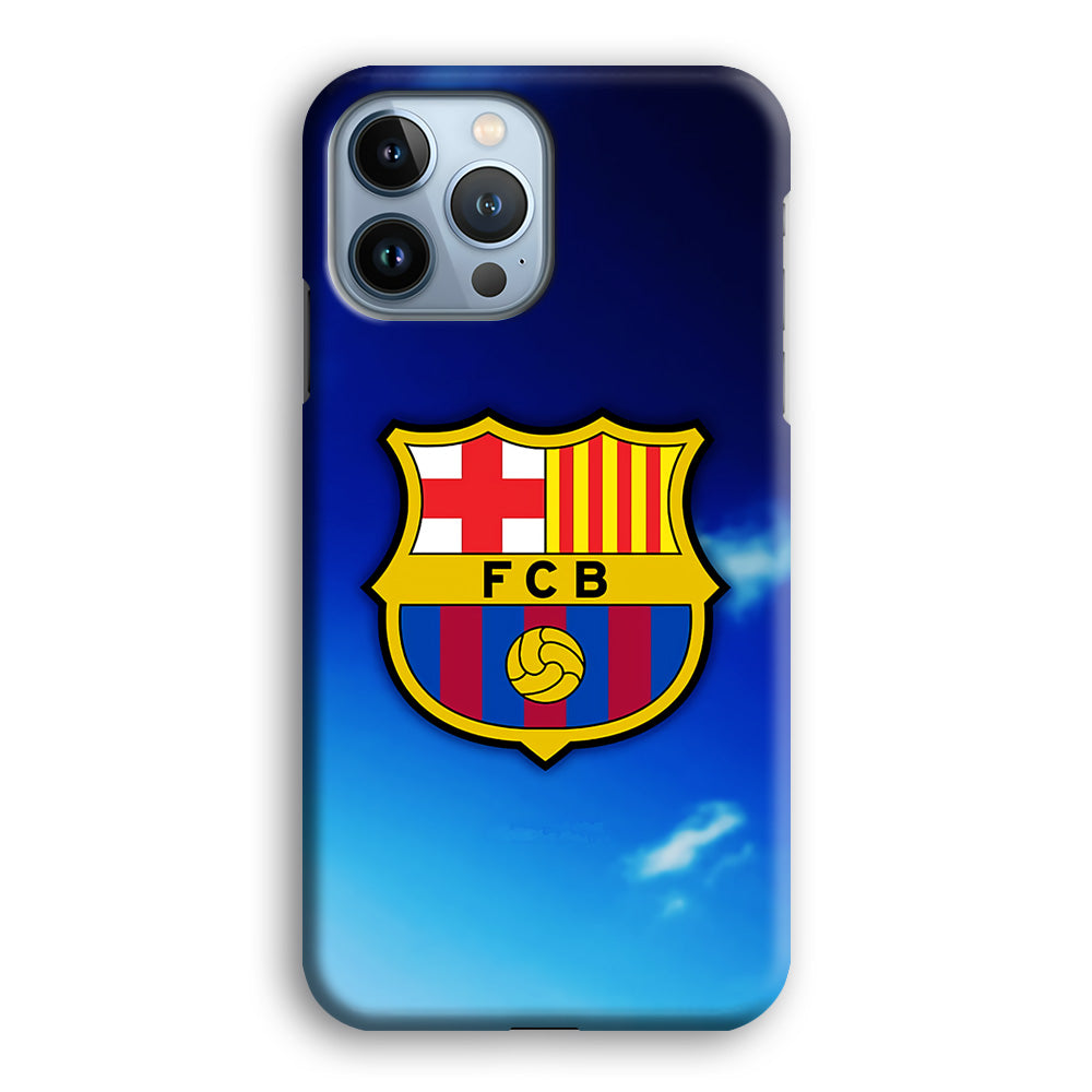 Barcelona FC Pride Emblem iPhone 14 Pro Case